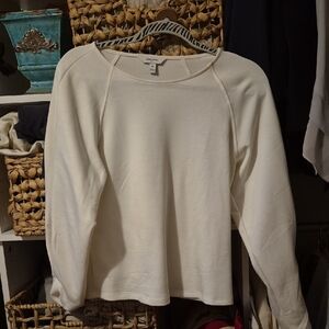 Banana Republic Off-White Sweatshirt